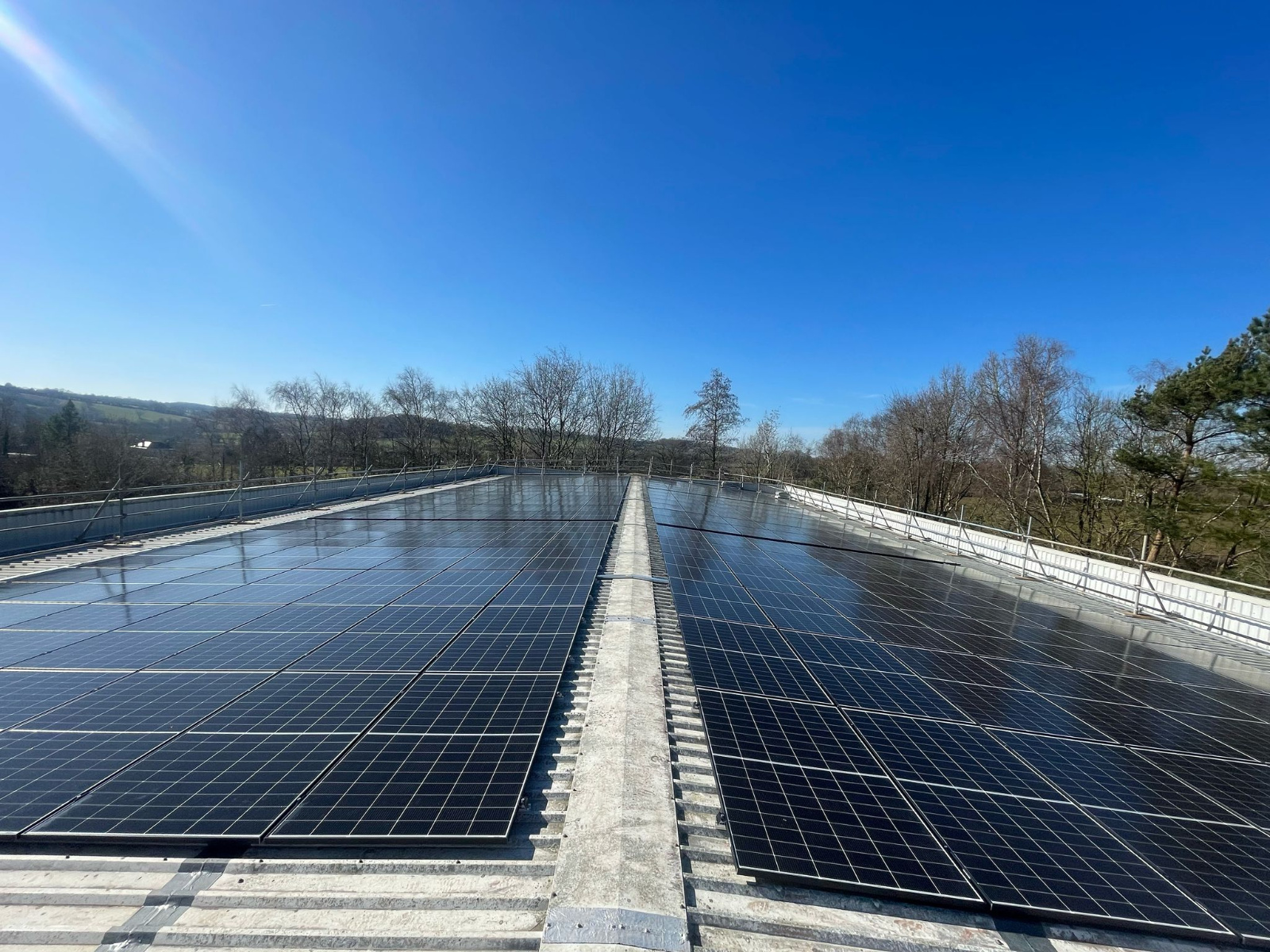 Solar Panels on the Roof
